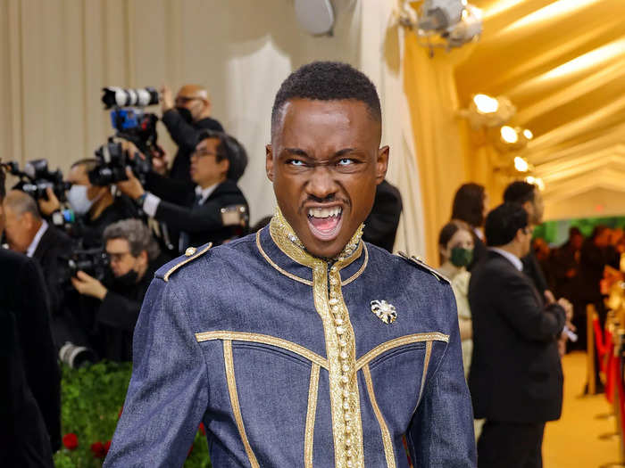 Actor Ashton Sanders modernized what an 1800s vampire may have looked like.