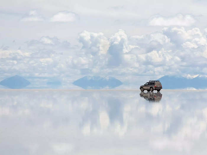 You can visit the fictional planet Crait in Bolivia.