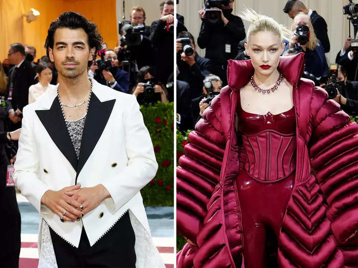 Exes Joe Jonas and Gigi Hadid both attended the Met Gala.