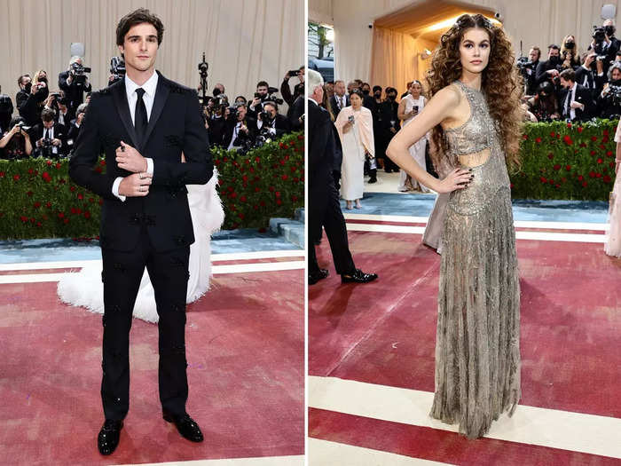 Gerber saw her ex Jacob Elordi at the Met Gala.