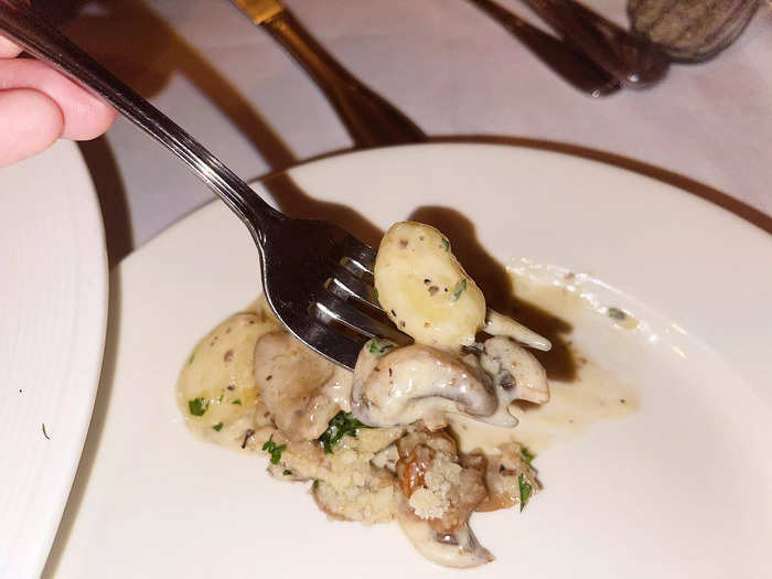 The truffle gnocchi was my favorite dish out of the ones we tried at Joanne Trattoria.