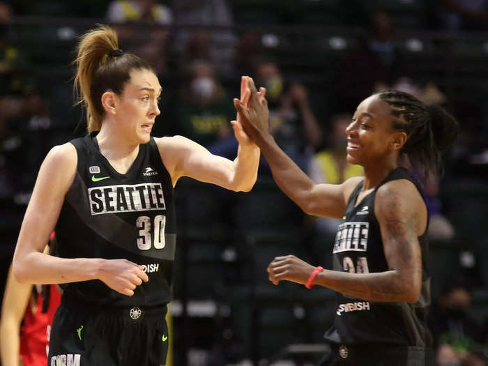 Seattle Storm — Breanna Stewart and Jewell Loyd ($228,094)