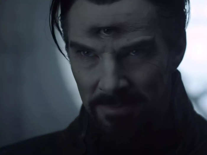 Doctor Strange gets a third eye at the film