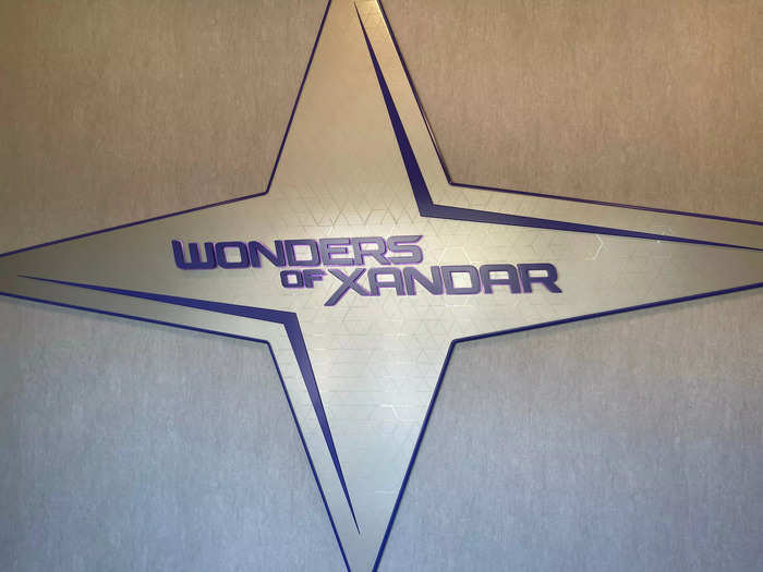 The attraction is housed in the Wonders of Xandar pavilion.