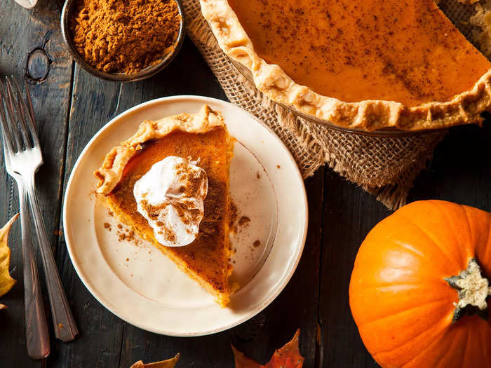 However, there are some American dishes I wish we had in the UK — like pumpkin pie.