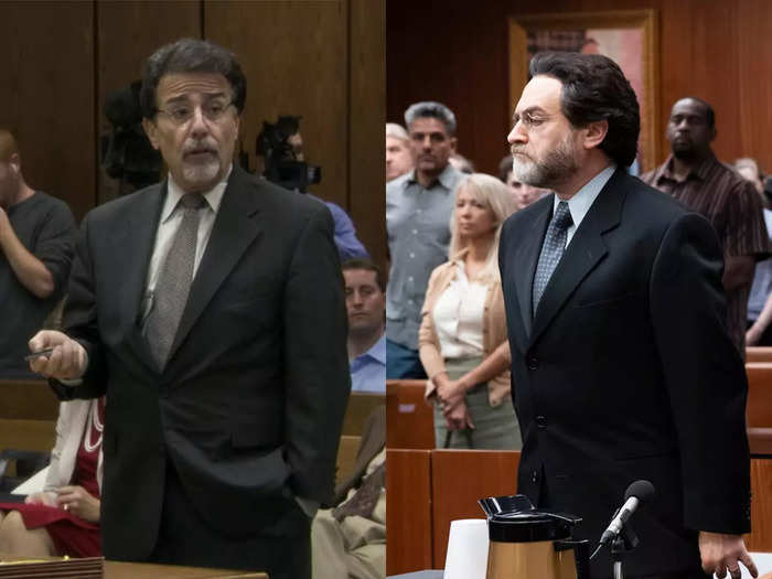 Defense attorney David Rudolf is portrayed by Michael Stuhlbarg.