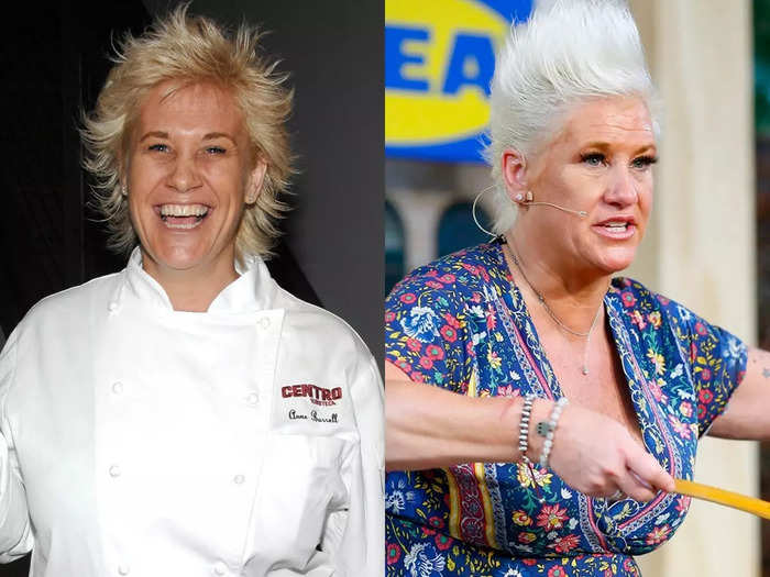 Anne Burrell got a degree in English and communications from Canisius College.