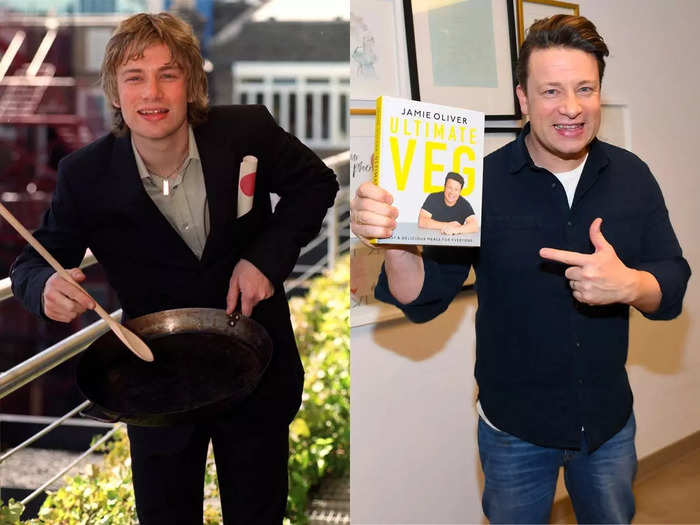 Jamie Oliver dropped out of school to train at Westminster Catering College.