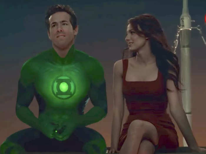 Ryan Reynolds and Blake Lively met as costars in the 2011 DC Comics movie "Green Lantern."