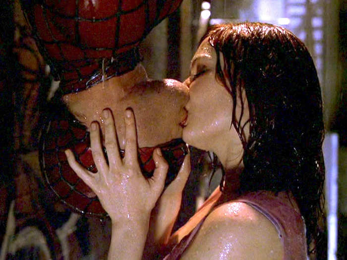 Tobey Maguire and Kirsten Dunst dated while filming their first "Spider-Man" movie and continued working together on the sequels after their split.