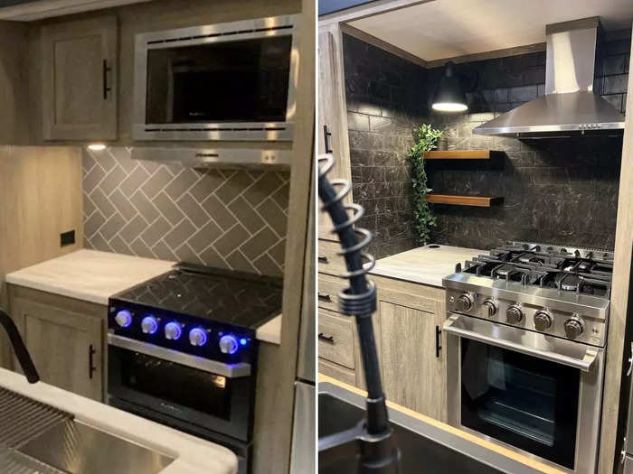 The kitchen got some major upgrades, like a new oven.