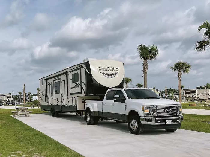 After a year in their first RV, the family was ready for a new living layout.