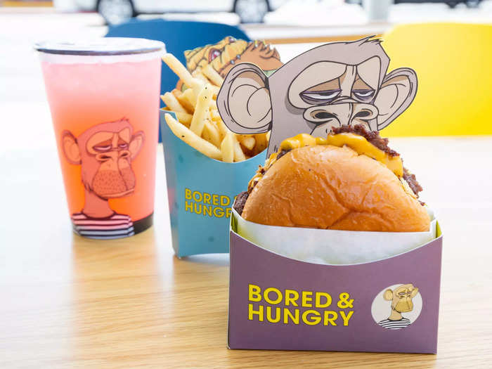 In April, California-based restaurateur Andy Nguyen opened Bored and Hungry, a smash burger concept in Long Beach, California with a Bored Ape Yacht Club (BAYC) flair.