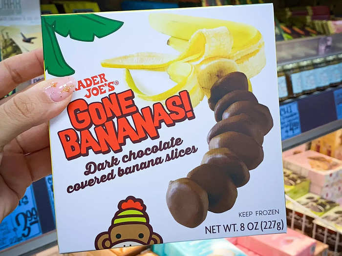 Frozen bananas are a fun dessert for kids and adults.