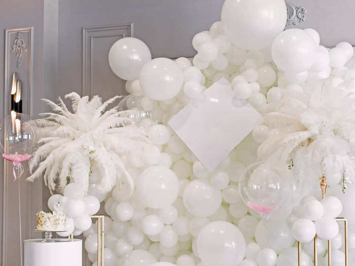 Balloon backdrops don