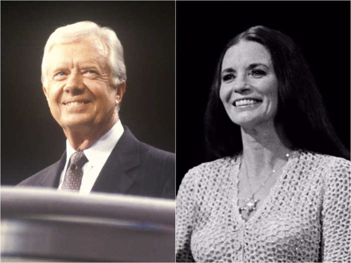 Jimmy Carter has long claimed to be cousins with country singer June Carter Cash.