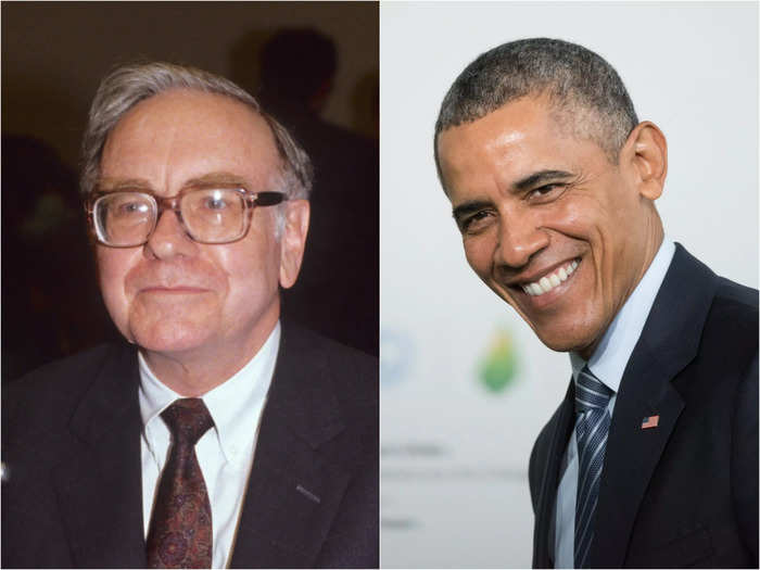 Warren Buffett and Obama are allies as well relatives — they are seventh cousins, three times removed.