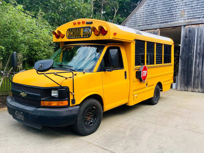 Lisa and Megan transformed their first bus in 2017, and Live Simply Buses took off in 2019.