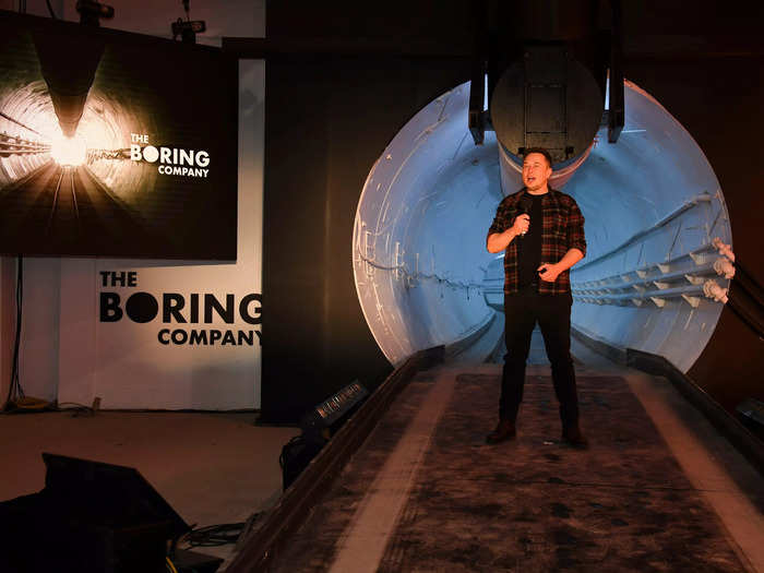 Musk is also the founder of The Boring Company, a tunnel construction startup based in Texas that launched in 2016.