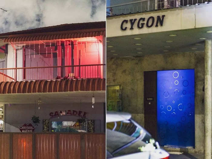 Many of the brothels are segregated based on nationality. For example, Cygon (pronounced "Saigon") is a cyber-themed brothel where Vietnamese sex workers work, said Cai.