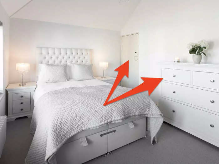 All-white or gray bedrooms are no longer trending.