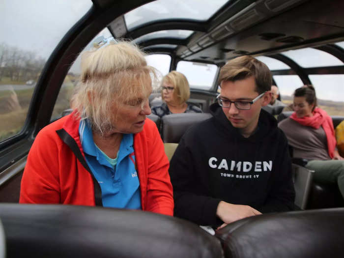 In the end, I realized that as long as travelers are open to meeting new people, it would be hard to get bored on The Canadian.