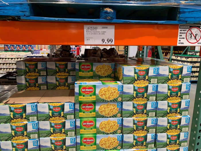 Shelf-stable pantry items, like canned goods and pasta, are a better deal at Dollar General compared to the rest of the store