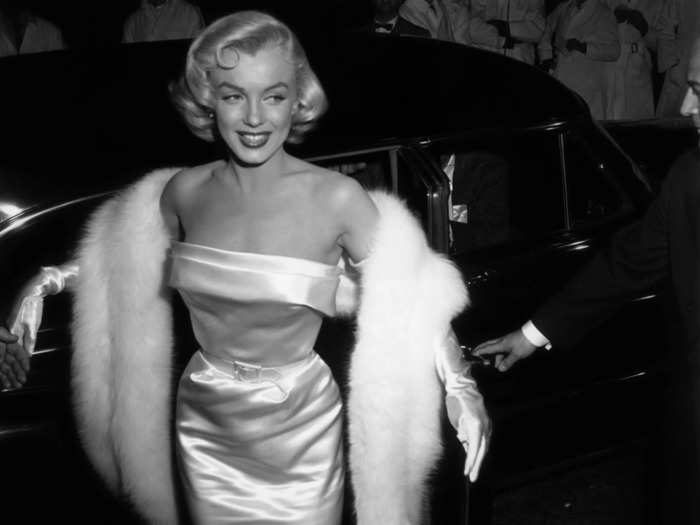 Attending the 1954 premiere of "There