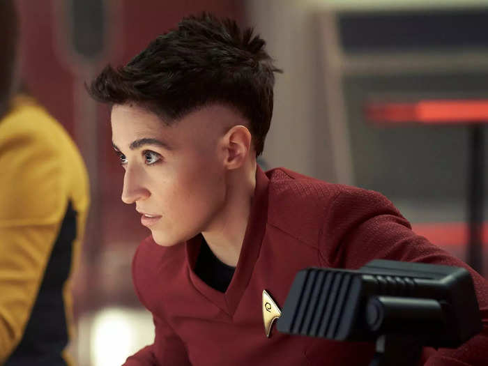 Lieutenant Erica Ortegas is the Enterprise