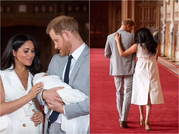 On May 8, 2019, Markle and Harry introduced their newborn son, Archie, to the world during a tender interaction.