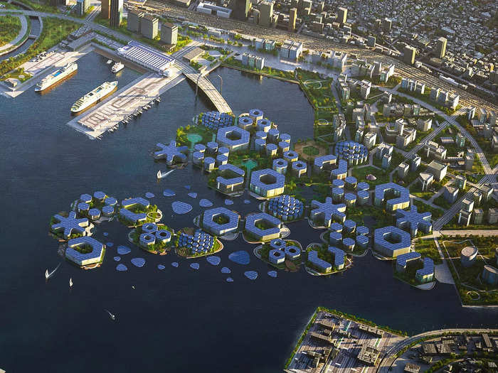 Other countries and companies have announced similar floating city plans in the past.