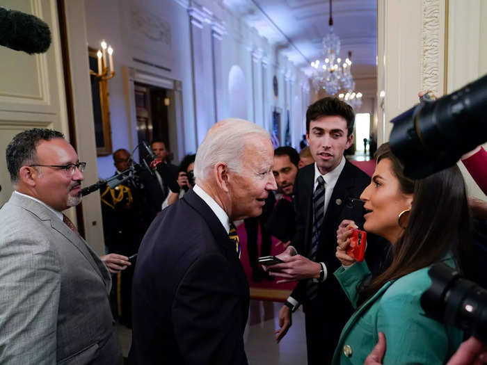 Biden considers excluding high earners from debt relief, possibly excluding people who make more than $125,000 or couples making $250,000.