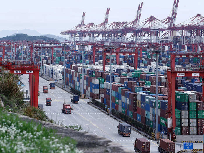 US ports face a huge influx of backlogged Chinese shipments