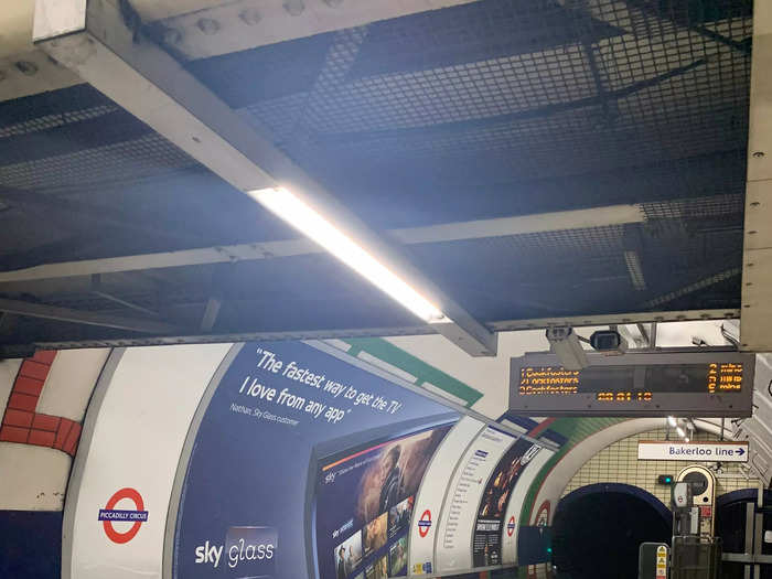 The platforms on London