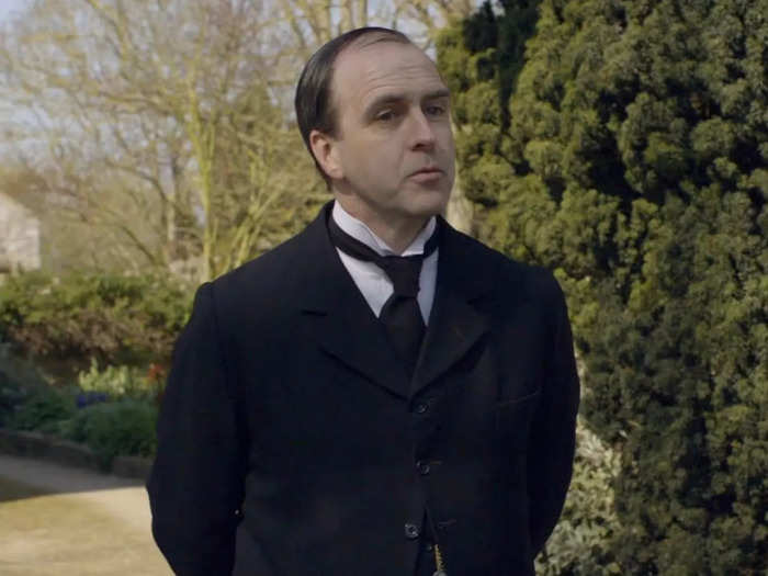 Kevin Doyle joined the cast in the second-ever episode as Joseph Molesley, Matthew