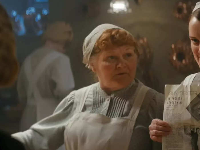 Mrs. Patmore is balancing her duties at Downton with her bed-and-breakfast.