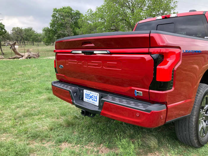 All but the cheapest model have slim LED light bars that stretch the width of the tailgate in back and the width of the hood in front.