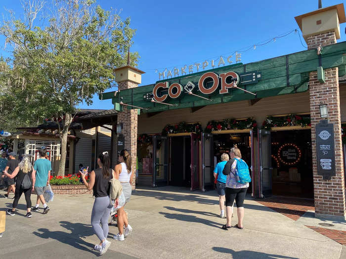 Be sure to stop at Marketplace Co-op, one of my favorite spots at Disney Springs.