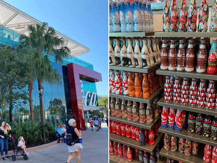 I recommend stopping at the Coca-Cola store for unique beverages and fun merchandise.