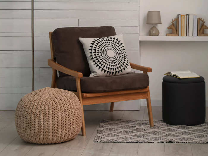 Poufs are here to stay.