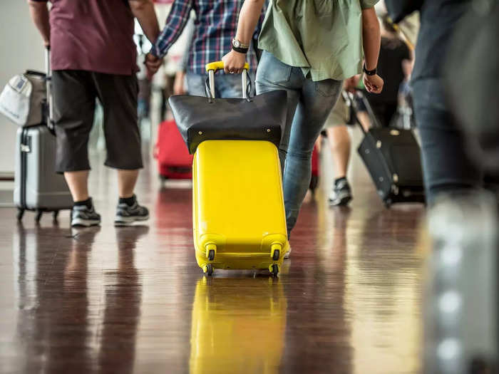 She said passengers need to stop bringing more than two bags onto the plane.