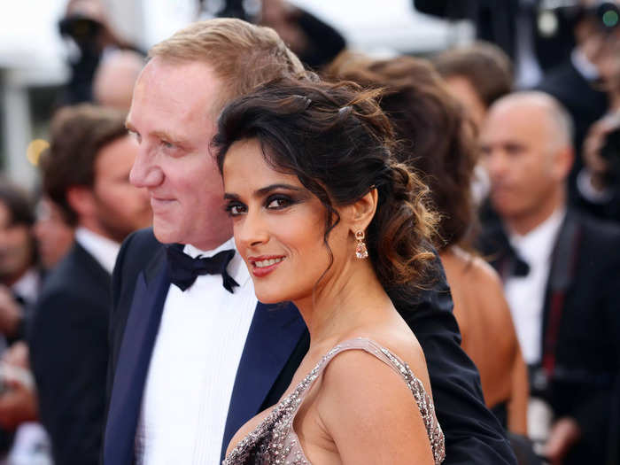 Salma Hayek was 42 when she tied the knot with French billionaire François-Henri Pinault.