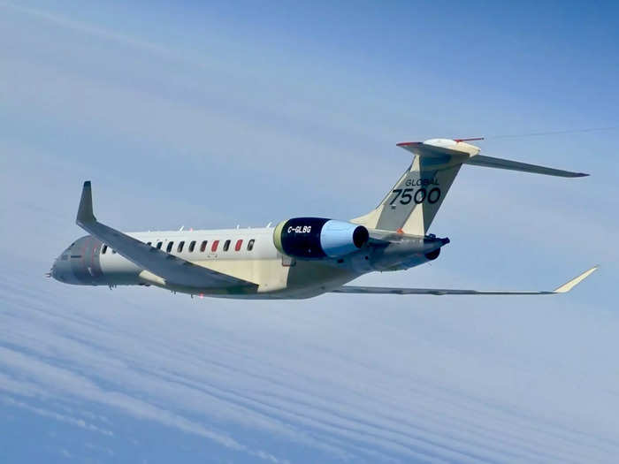 According to Bombardier, the company has been testing the high speeds on a Global 7500 demonstrator aircraft.