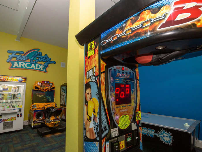 The family-friendly site also has an indoor arcade …