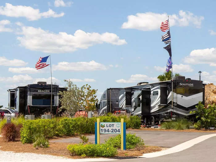 A night at the basic RV sites ranges from around $70 to $200 …