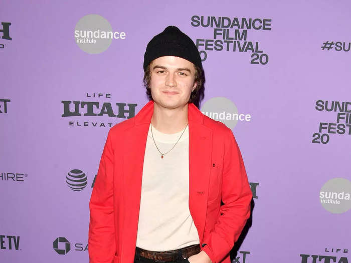 Joe Keery dresses like a modern-day version of his "Stranger Things" character.