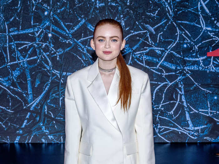 Sadie Sink has a style opposite to that of her character.