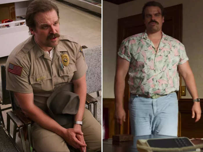 Jim Hopper is known as the no-nonsense cop who