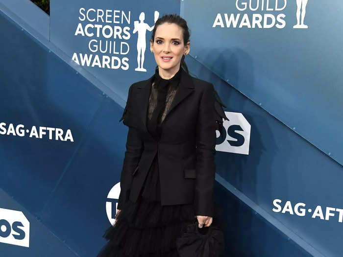 When not in character, Winona Ryder is practically a style icon.