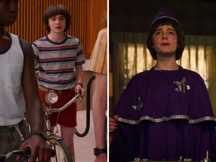 Will Byers has a simple style like many of his friends.